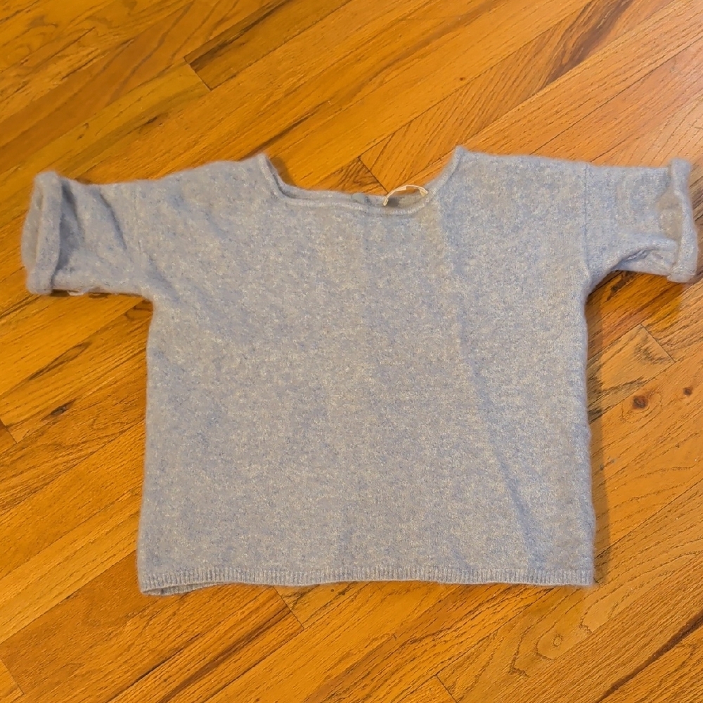 Sezane Maille Sweater Jumper blue